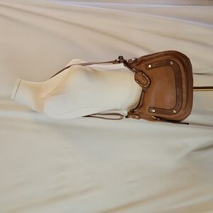 Jessica Simpson Tan Saddle Bag Crossbody